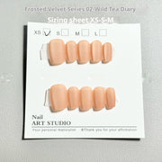 Frosted Velvet Cat's Eye 01 Island Diary Aurora Nail Art